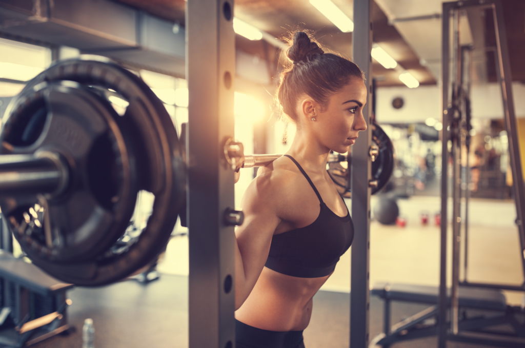 folding wall rack home gym