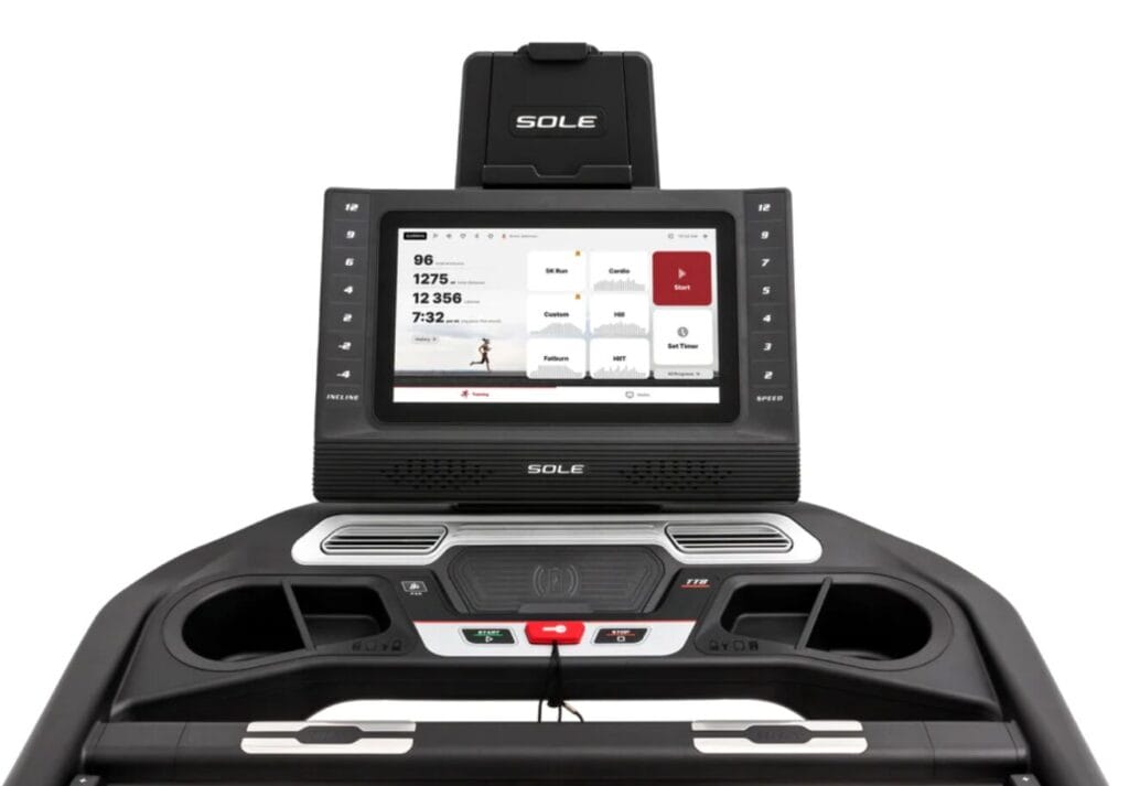 sole tt8 treadmill console