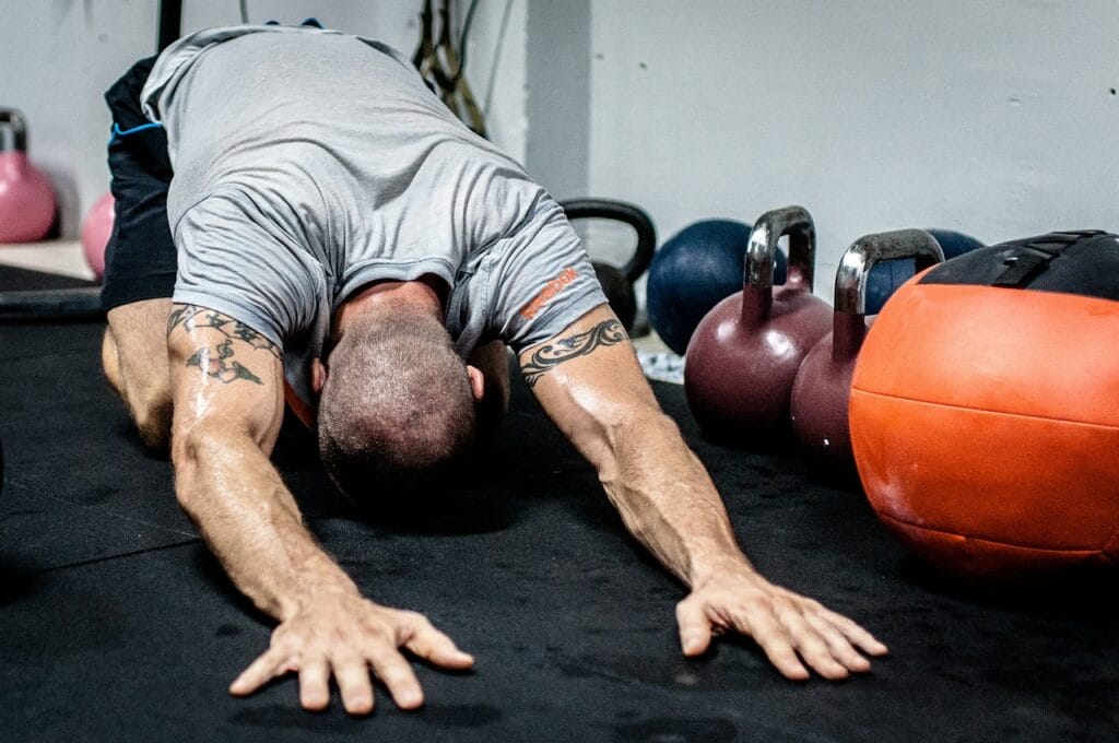 man ballistic stretching